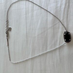 Kendra Scott Elisa Necklace Bundle Silver – Periwinkle, Black & Cobalt